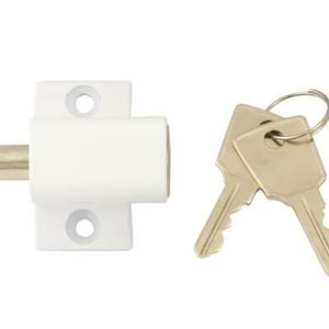 Push Button Patio Door Lock