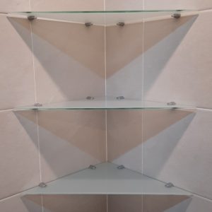 Glass Shelves ( set of 3 )