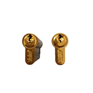 5 Pairs Yale 45/45 Brass Keyed Alike