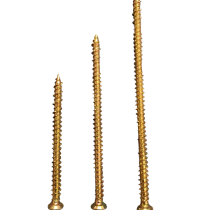 Concrete Screws ( Gold ) 100 per box