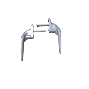 Grey Cranked Espag Handle Locking
