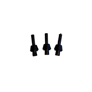 Black Bead Buttons for Aluminium Box Section