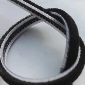 Black Brush Woolpile - Window & Door Seal