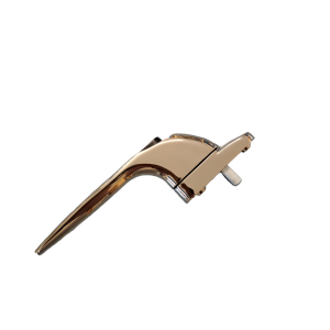 Champagne Gold Non Locking ( Black Button )15mm Spindle