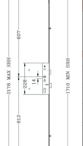 Yale / Lockmaster French Door Lock ( Master Lock )